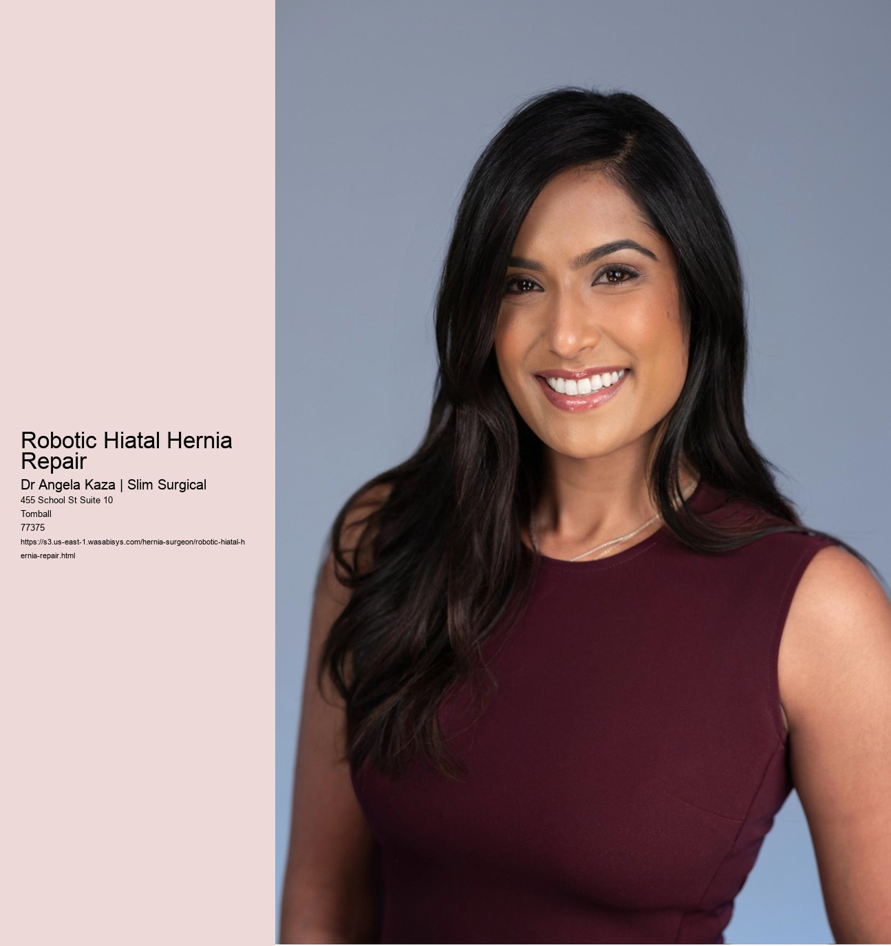 Robotic Hiatal Hernia Repair